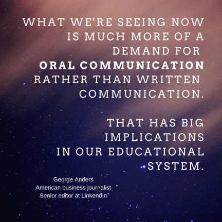 What we're seeing now is much more of a demand for